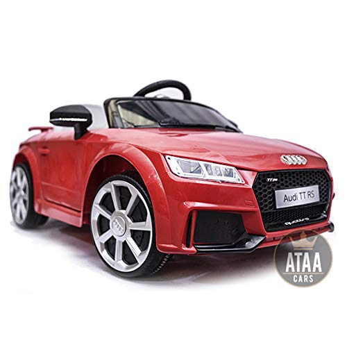 Audi TT RS 12v Licenciado con Mando - Coche eléctrico para niños - Rojo
