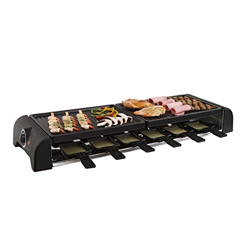Barbacoa eléctrica de mesa con superficie de parrilla grande para 12 personas (12 sartenes, 1800 W, antiadherente, gran parrilla) Barbacoa eléctrica de mesa con superficie de parrilla grande para 12 personas (12 sartenes, 1800 W, antiadherente, gran parrilla)