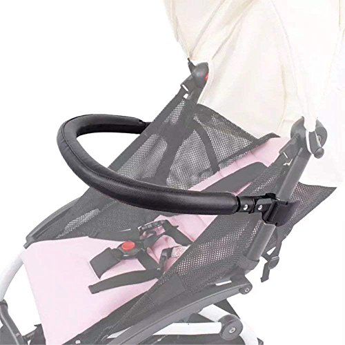 Barra de paragolpes para cochecito, apoyabrazos de cochecito para Baby yoyo Bee3/5, cuero de PU Barra de paragolpes para cochecito, apoyabrazos de cochecito para Baby yoyo Bee3/5, cuero de PU
