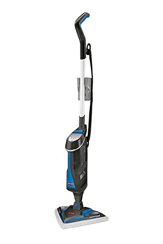 Bissell PowerFresh Lift Off Mopa a Vapor 2 En 1 Desmontable, 1600 W, 0.4 litros, 0 Decibelios, Aluminum, Azul, Titanio