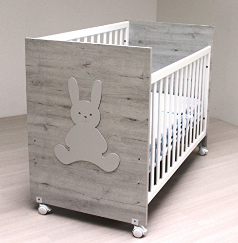 Blasi Bed A000CGC - Cuna, color gris claro Blasi Bed A000CGC - Cuna, color gris claro