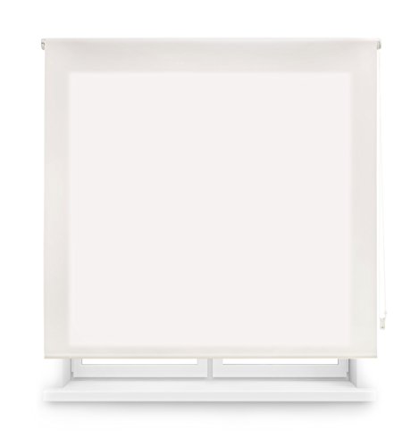 Blindecor Ara - Estor enrollable translúcido liso, Blanco Roto, 140 x 175 cm (ancho x alto) Blindecor Ara - Estor enrollable translúcido liso, Blanco Roto, 140 x 175 cm (ancho x alto)