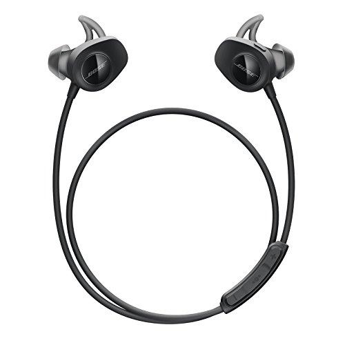 Bose  SoundSport - Auriculares inalámbricos (Bluetooth, NFC, micrófono), color negro