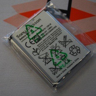 BST-33 Original Sony Ericsson Li-polímero batería (950 mAh) BST-33 Original Sony Ericsson Li-polímero batería (950 mAh)