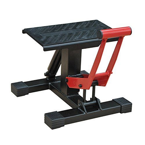 Caballete Elevador Universal Ajustable para Moto Tipo Soporte de Motocross para Aparcar o Reparar Amortiguamiento Carga 150kg Acero