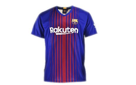Camiseta 1ª Equipación Replica Oficial FC BARCELONA 2017-2018 Dorsal MESSI - Tallaje ADULTO (XL)