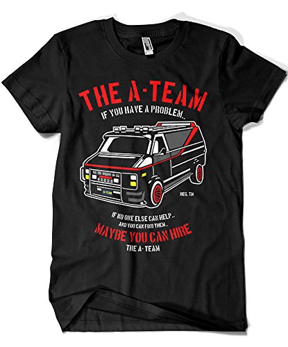 Camisetas La Colmena 4209-Parodia, The A Team XXL