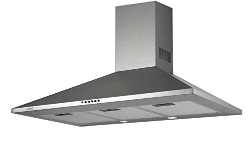 CATA OMEGA 600 645 m³/h De pared Acero inoxidable C - Campana (645 m³/h, Canalizado/Recirculación, 71,8 dB) CATA OMEGA 600 645 m³/h De pared Acero inoxidable C - Campana (645 m³/h, Canalizado/Recirculación, 71,8 dB)