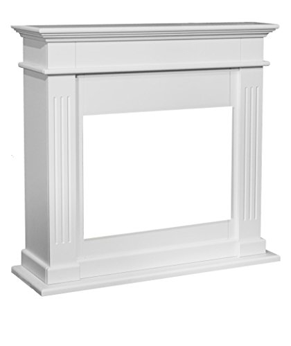Chimenea falsa en color crema blanco 844 rubyfires Elda Optiflame de madera DM lacado para insertos de chimenea Rubyfires Flandria, Lucius o Riano Chimenea falsa en color crema blanco 844 rubyfires Elda Optiflame de madera DM lacado para insertos de chimenea Rubyfires Flandria, Lucius o Riano
