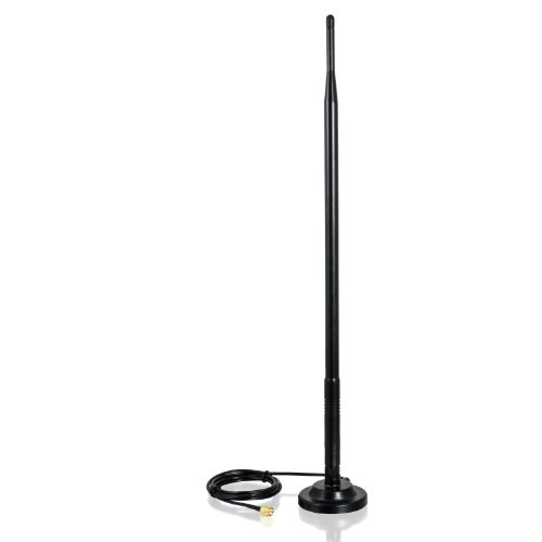 CSL - Antena de Varilla 9dBi 2,4GHz con pie - Antenas y amplificadores de señal - Antena omnidireccional - Antena WLAN WiFi Wireless LAN - para módulo WLAN Puntos de Acceso Router Tarjetas WLAN CSL - Antena de Varilla 9dBi 2,4GHz con pie - Antenas y amplificadores de señal - Antena omnidireccional - Antena WLAN WiFi Wireless LAN - para módulo WLAN Puntos de Acceso Router Tarjetas WLAN