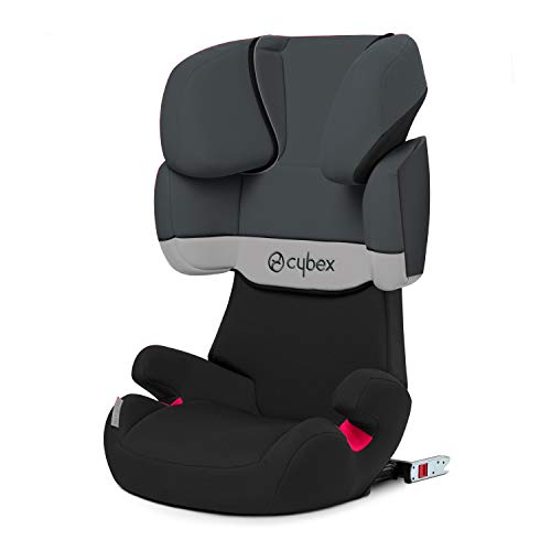 Cybex - Silla de coche grupo 2/3 Solution X-Fix, para coches con ISOFIX, 15-36kg, desde los 3 hasta los 12 años aprox., Gris (Gray Rabbit) Cybex - Silla de coche grupo 2/3 Solution X-Fix, para coches con ISOFIX, 15-36kg, desde los 3 hasta los 12 años aprox., Gris (Gray Rabbit)