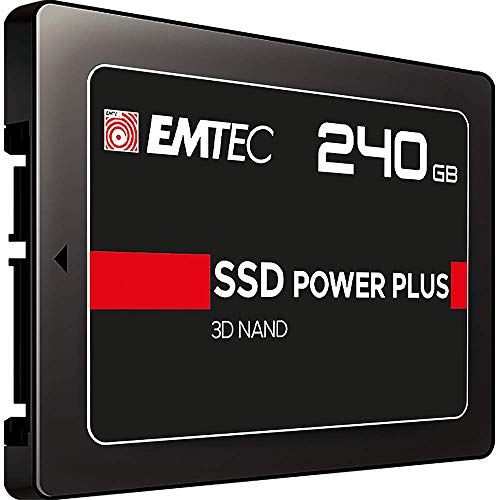 Emtec X150 Power Plus Unidad de Estado sólido 2.5" 240 GB Serial ATA III - Disco Duro sólido (240 GB, 2.5", 520 MB/s, 6 Gbit/s)