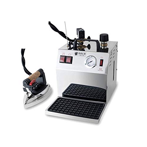 EOLO Sistema de planchado profesional GV03 INOX Caldera de cobre con ahorro de energía Resistencia exterior anticálcarea Plancha profesional con protección de vapor Armazón de acero inoxidable - 5 años de garantía EOLO Sistema de planchado profesional GV03 INOX Caldera de cobre con ahorro de energía Resistencia exterior anticálcarea Plancha profesional con protección de vapor Armazón de acero inoxidable - 5 años de garantía