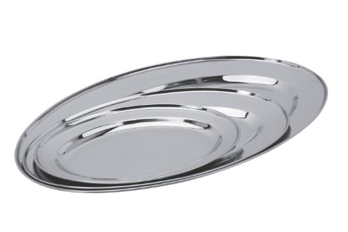 Equinox 500538 - Set de 3 bandejas de acero inoxidable Equinox 500538 - Set de 3 bandejas de acero inoxidable