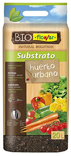 Flower 80152 80152-Substrato huerto Urbano, 20 l, No Aplica, 30x5x55 cm