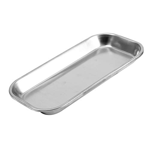 FTVOGUE Herramienta útil de la Bandeja Rectangular del Instrumento médico del Acero Inoxidable de la Placa Dental para el Laboratorio de la clínica del Hospital FTVOGUE Herramienta útil de la Bandeja Rectangular del Instrumento médico del Acero Inoxidable de la Placa Dental para el Laboratorio de la clínica del Hospital