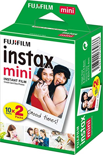 Fujifilm Instax Mini Brillo - Película fotográfica instantánea (2 x 10 hojas) Fujifilm Instax Mini Brillo - Película fotográfica instantánea (2 x 10 hojas)