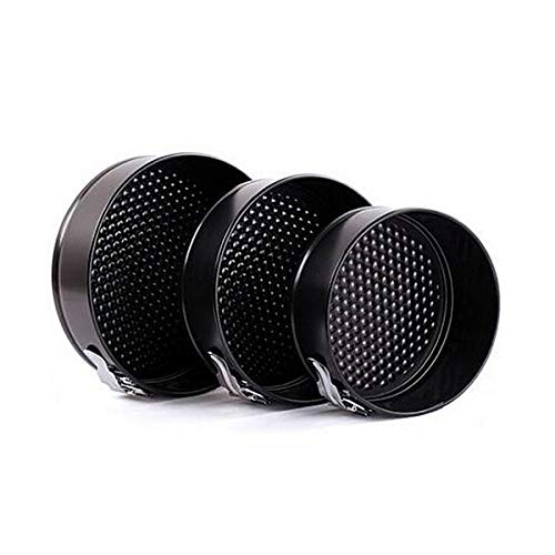 Gabkey Molde de Horno Desmontable con Doble Capa Antiadherente - Juego de 3 Moldes de 18, 20 y 24 cms. Gabkey Molde de Horno Desmontable con Doble Capa Antiadherente - Juego de 3 Moldes de 18, 20 y 24 cms.