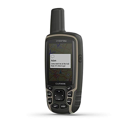 Garmin GPSMAP 64sx rastreador GPS Personal Negro, Verde 8 GB - Rastreadores GPS (TFT, 6,6 cm (2.6"), 36 x 55 mm, 160 x 240 Pixeles, 65536 Colores, 8 GB)