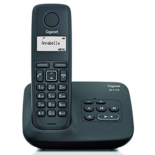 Gigaset AL117 A- Teléfono inalámbrico con contestador digital Gigaset AL117 A- Teléfono inalámbrico con contestador digital