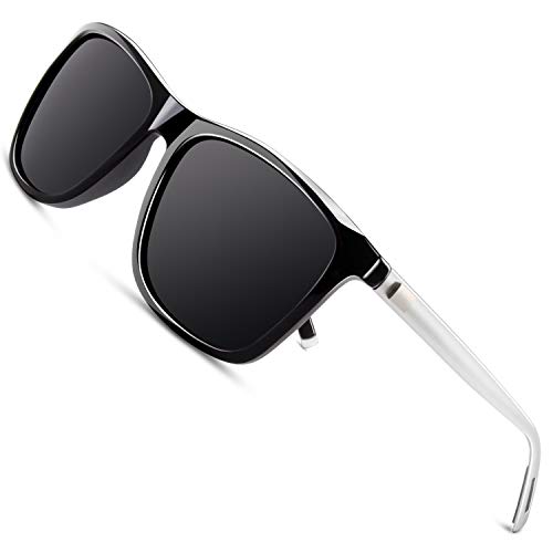 GQUEEN Gafas de sol polarizadas Clásico Retro para Hombre y Mujer UV400 GQ33