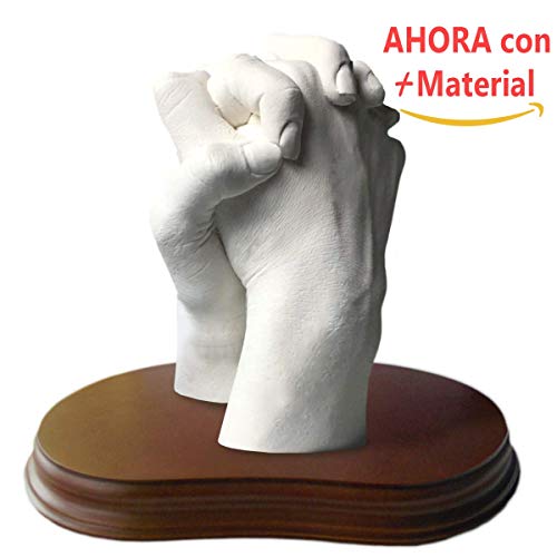Haz una Escultura de manos con tu pareja, Manos Entrelazadas, Escultura realista, Peana Incluida Haz una Escultura de manos con tu pareja, Manos Entrelazadas, Escultura realista, Peana Incluida