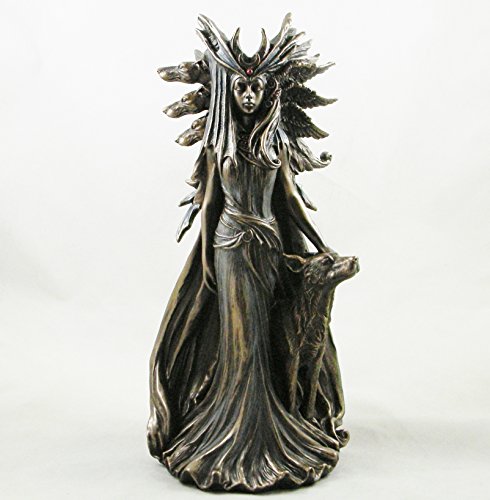 'hécate' Diosa griega diosa Bronce Figura decorativa mágica de la Estatua de la diseño de hécate