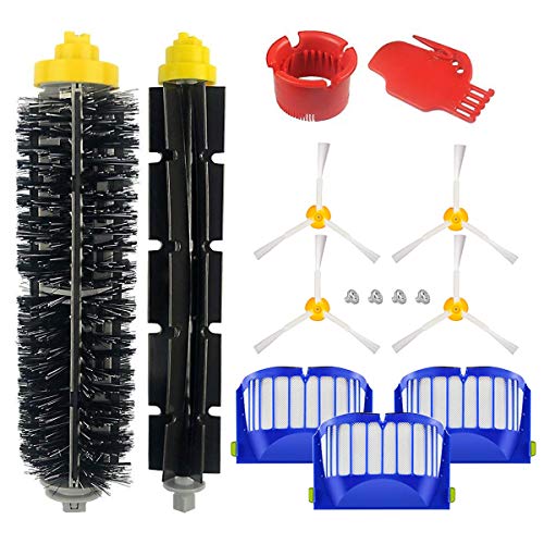 HoHome Accesorios para iRobot Roomba Serie 600, Roomba Cepillos Repuestos para 600 605 610 615 616 620 621 625 630 635 640 650 660 665 670 671 676 680 681 690 691 695 - un Conjunto de 15 HoHome Accesorios para iRobot Roomba Serie 600, Roomba Cepillos Repuestos para 600 605 610 615 616 620 621 625 630 635 640 650 660 665 670 671 676 680 681 690 691 695 - un Conjunto de 15