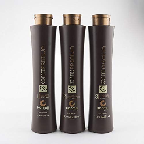 Honma Tokyo Coffee Premium All Liss 3-step Hair Treatment (1 Litre)