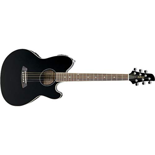 Ibanez Talman TCY10E black high gloss finish