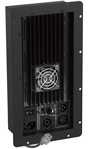 JB Systems AVM-1 Alámbrico Negro - Amplificador de audio (500 W, D, 86 dB, 500 W, 300 W, 20000 Ω)