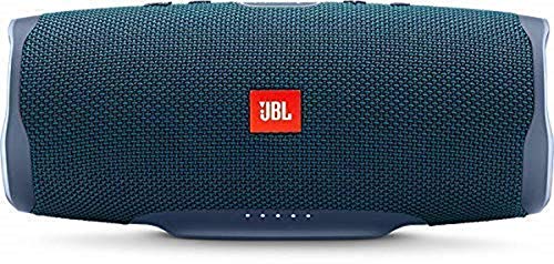 JBL Charge 4 - Altavoz inalámbrico portátil con Bluetooth, resistente al agua (IPX7), JBL Connect+, hasta 20h de reproducción con sonido de alta fidelidad, color azul JBL Charge 4 - Altavoz inalámbrico portátil con Bluetooth, resistente al agua (IPX7), JBL Connect+, hasta 20h de reproducción con sonido de alta fidelidad, color azul