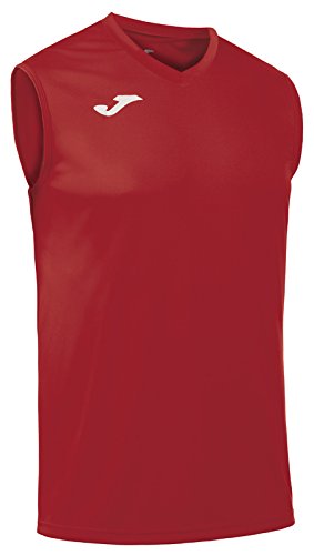 Joma Combi s/m, Camiseta Técnica sin Manga Unisex, Rojo, M Joma Combi s/m, Camiseta Técnica sin Manga Unisex, Rojo, M