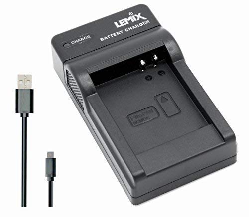 Lemix (BCM13E) Cargador USB Ultra Slim para baterías Panasonic DMW-BCM13E para Modelos (enumerados a continuación) Panasonic Lumix