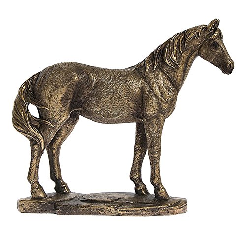 Lesser & Pavey - Figura decorativa, diseño de caballo de bronce
