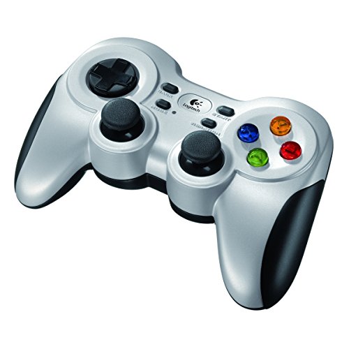 Logitech F710 Gamepad Inalámbrico, 2,4 GHz con Nano-Receptor USB, Distribución de Botones Clásica, Doble Efecto de Vibración, Mando de Dirección 4 Conmutadores, PC/Steam/AndroidTV , Negro/Gris Logitech F710 Gamepad Inalámbrico, 2,4 GHz con Nano-Receptor USB, Distribución de Botones Clásica, Doble Efecto de Vibración, Mando de Dirección 4 Conmutadores, PC/Steam/AndroidTV , Negro/Gris