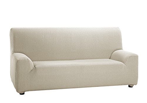 Martina Home Tunez - Funda elástica para sofá, Marfil, 3 Plazas (180-240 cm)