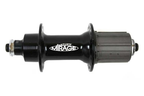 MSC Bikes MSC Mirage.32R.9 X 135 mm - Buje Trasero para V-Brake de Ciclismo, Color Negro