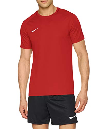 Nike Dry Academy 18 Football Top, Camiseta Hombre, Rojo (University Red/Gym R), L