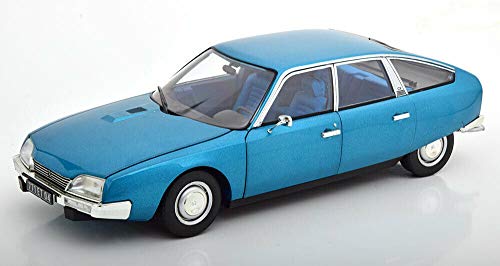 Norev- Citroën CX 2000 1974-Delta Blue Metallic - Coche en Miniatura de colección, 181523, Azul Delta