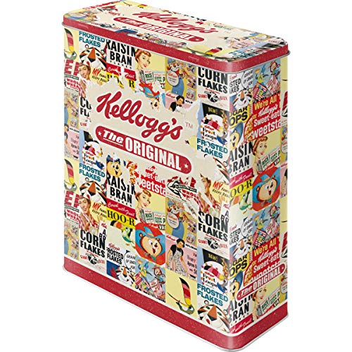 Nostalgic-Art Caja metálica de Estilo Retro - Kellogg's The Original Collage
