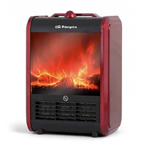 Orbegozo CM 9015 Chimenea Eléctrica, 1500 W, 2 Posiciones de Calor, Sistema Antivuelco, Protección contra Sobrecalentamiento, Efecto Fuego Real Orbegozo CM 9015 Chimenea Eléctrica, 1500 W, 2 Posiciones de Calor, Sistema Antivuelco, Protección contra Sobrecalentamiento, Efecto Fuego Real