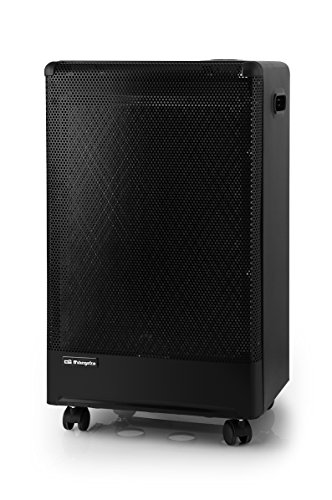 Orbegozo H55 Estufa de Butano Catalítica, Triple Sistema de Seguridad, 3000 W, Negro