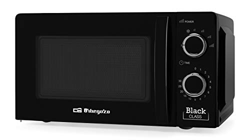 Orbegozo MI 2117 - Microondas con 20 litros de capacidad, 6 niveles de funcionamiento, temporizador hasta 30 minutos, 700 W de potencia Orbegozo MI 2117 - Microondas con 20 litros de capacidad, 6 niveles de funcionamiento, temporizador hasta 30 minutos, 700 W de potencia