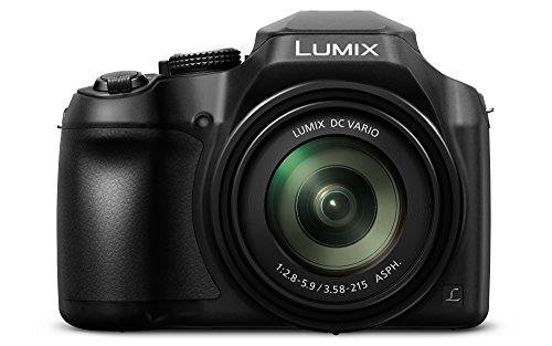 Panasonic Lumix DC-FZ82 - Cámara Bridge de 18.1 MP  (Zoom de 60X, Objetivo F2.8-5.9 de 20-1200 mm, tecnología DFD, 4K, WIFI), Color Negro