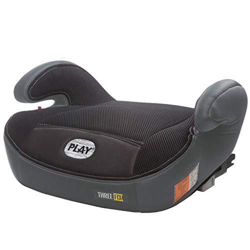 Play Three Fix, Silla de coche grupo 2/3 Isofix, gris/negro