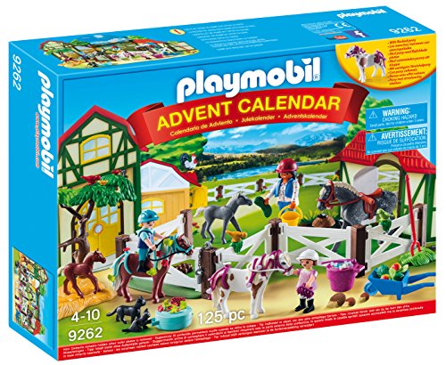 PLAYMOBIL Calendario de Adviento Granja de Caballos, A partir de 4 años (9262) PLAYMOBIL Calendario de Adviento Granja de Caballos, A partir de 4 años (9262)