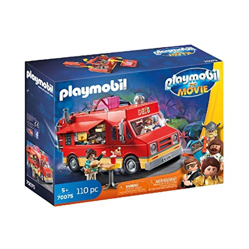 PLAYMOBIL: THE MOVIE Food Truck Del, a Partir de 5 Años (70075)