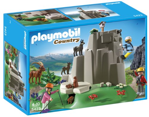 Playmobil Vida en la Montaña - Escaladores con Animales de Montaña, Juguete Educativo, Multicolor, 35 x 12,5 x 25 cm, (5423) Playmobil Vida en la Montaña - Escaladores con Animales de Montaña, Juguete Educativo, Multicolor, 35 x 12,5 x 25 cm, (5423)