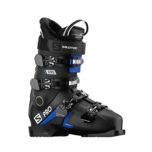 SALOMON S/Pro X90 CS - Botas de esquí para Hombre, Color Black/Race Blue/White, tamaño 30